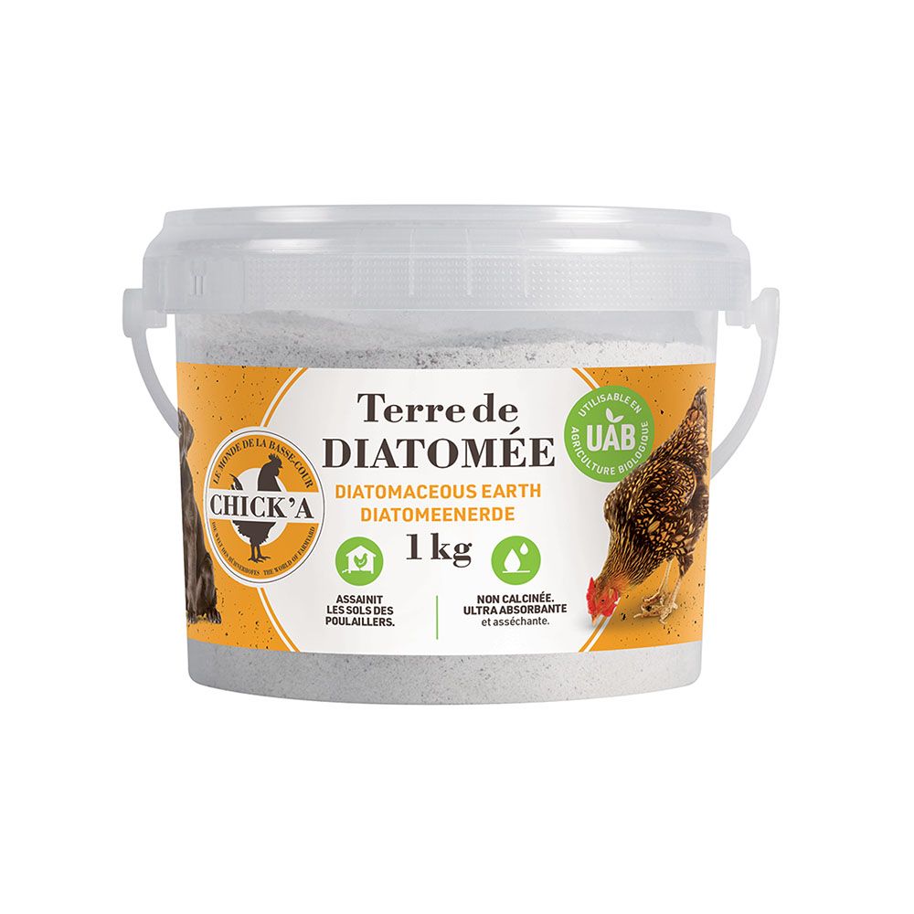 Terre de diatomée (non calcinée) 1 kg