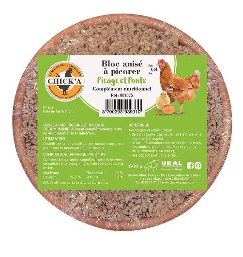 Bloc à picorer 