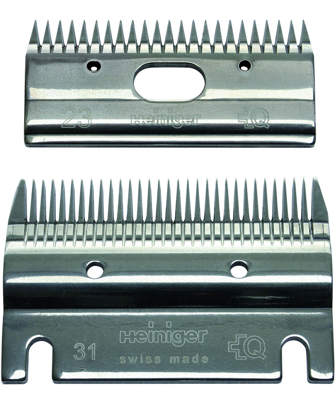 Blade set 31 and 23 teeth Heiniger