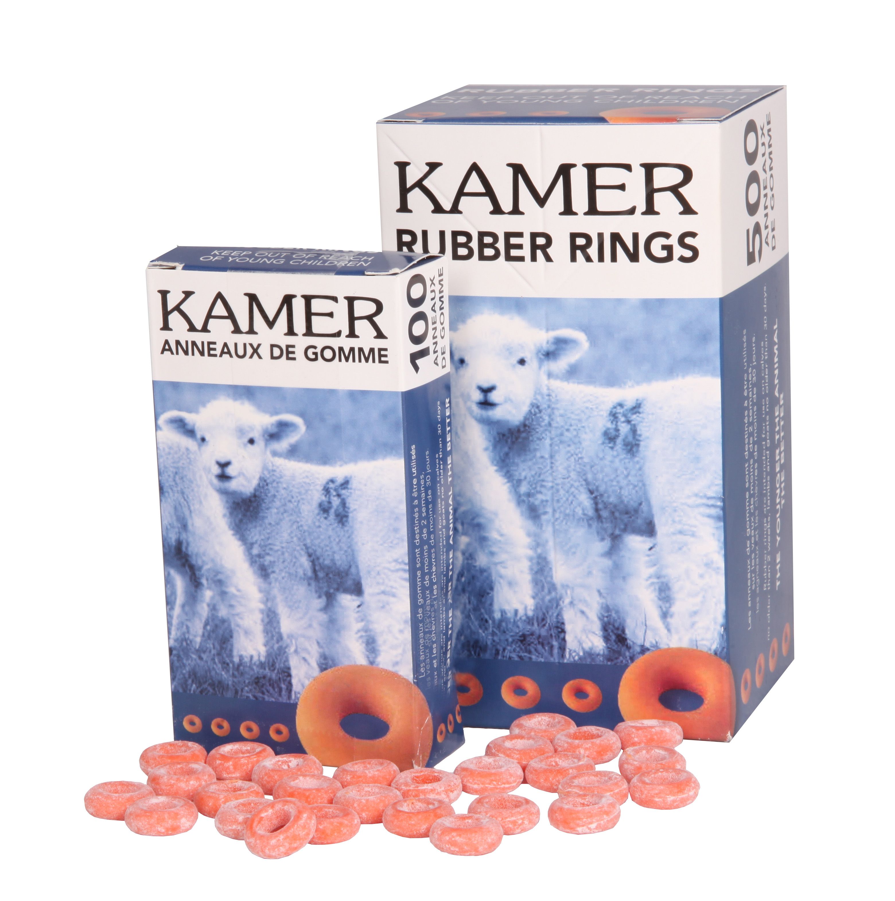 Gummiringe Orange Kamer X500