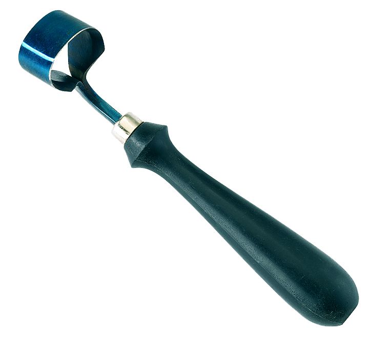 Ring hoof knife black-blue unpacked