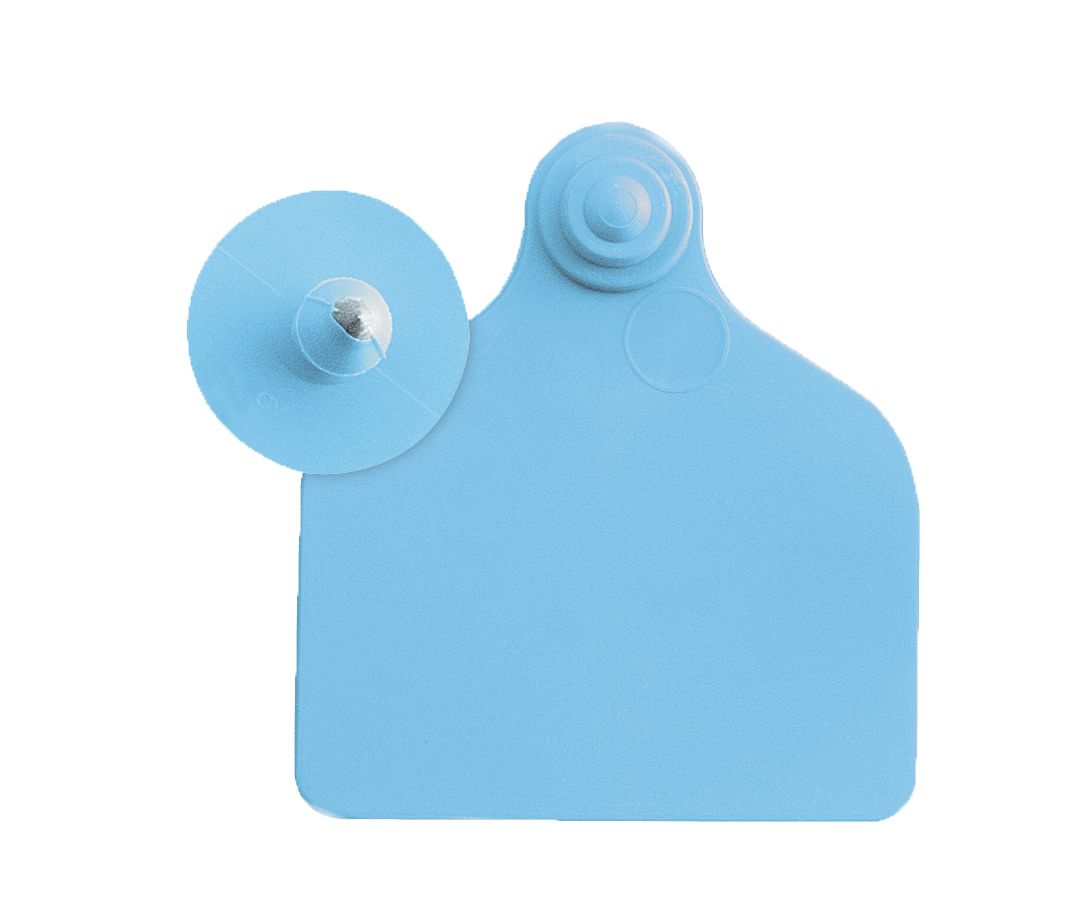 UKAFLEX MAXI + BUTTON eartags blue x20