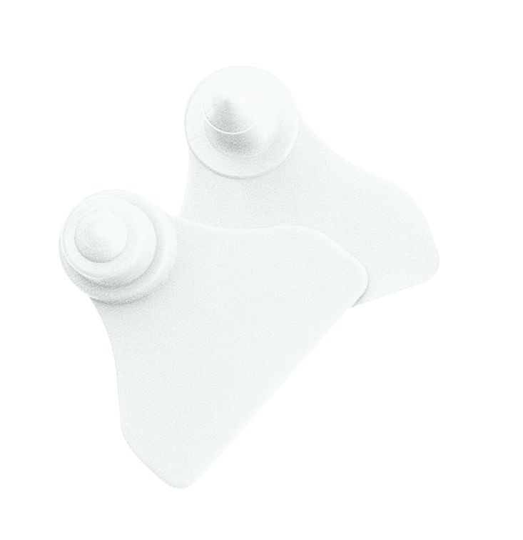 Boucles de marquage Ukal flex Small+Small blanche x20