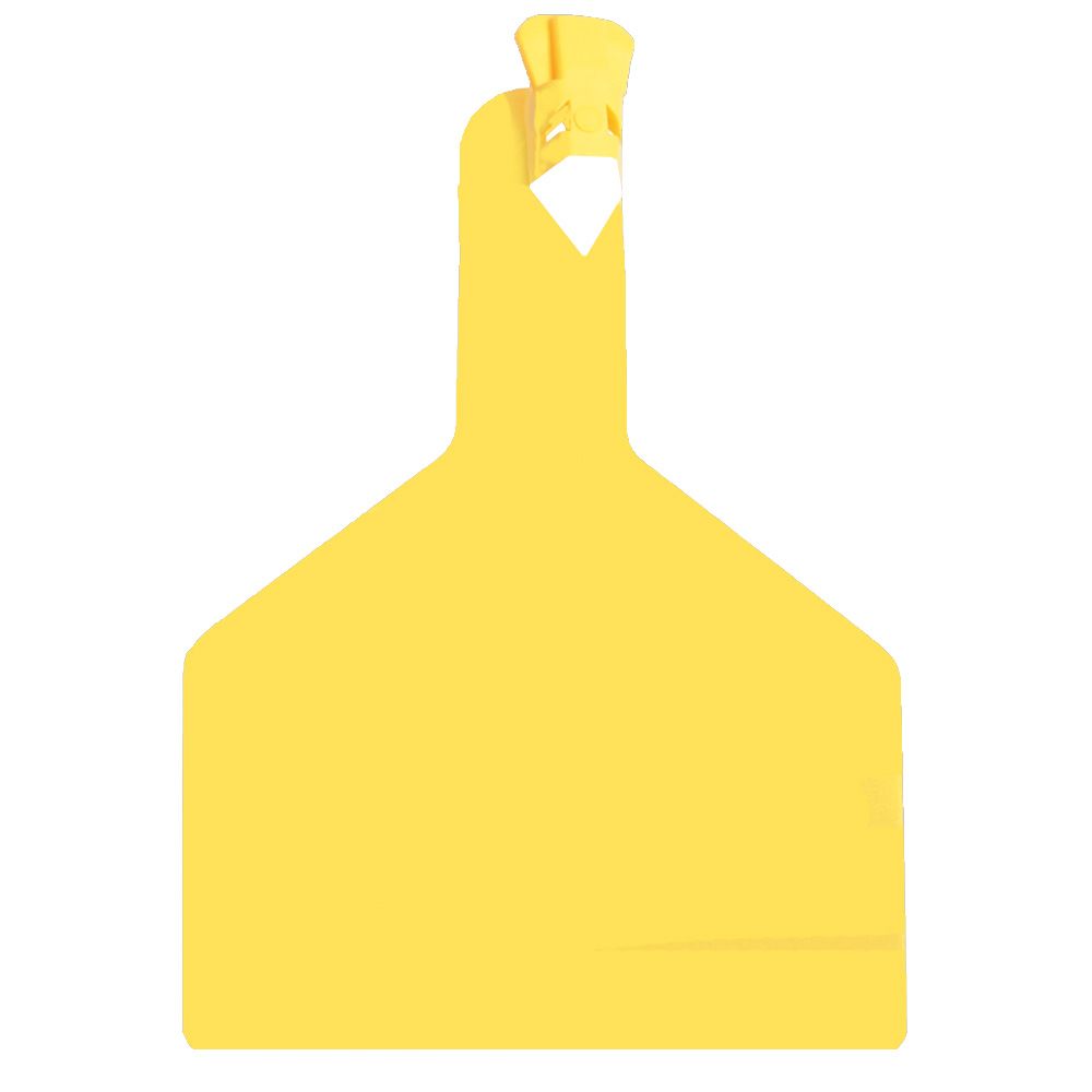 Boucle une pièce ZTAG BOVIN jaune x30