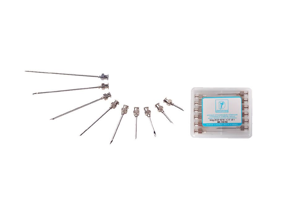 Triple edge stainless steel needles 10 mm/ 0.8 mm