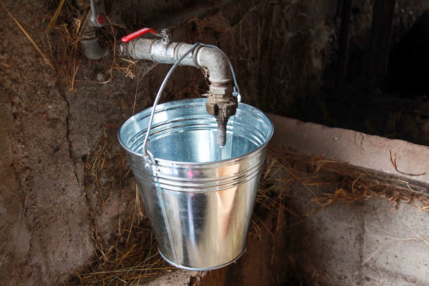 Seau galvanisé 15L Diam 32 cm