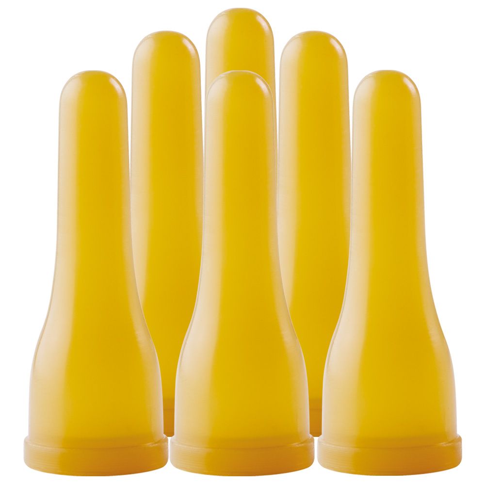 Tétine agneau en caoutchouc naturel pour bouteille par 6