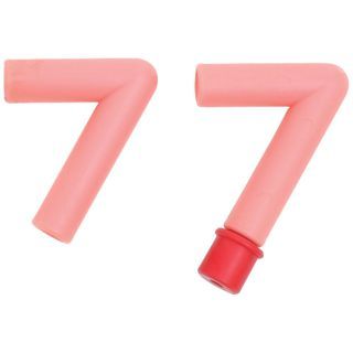 Coude + valve de rechange x 10