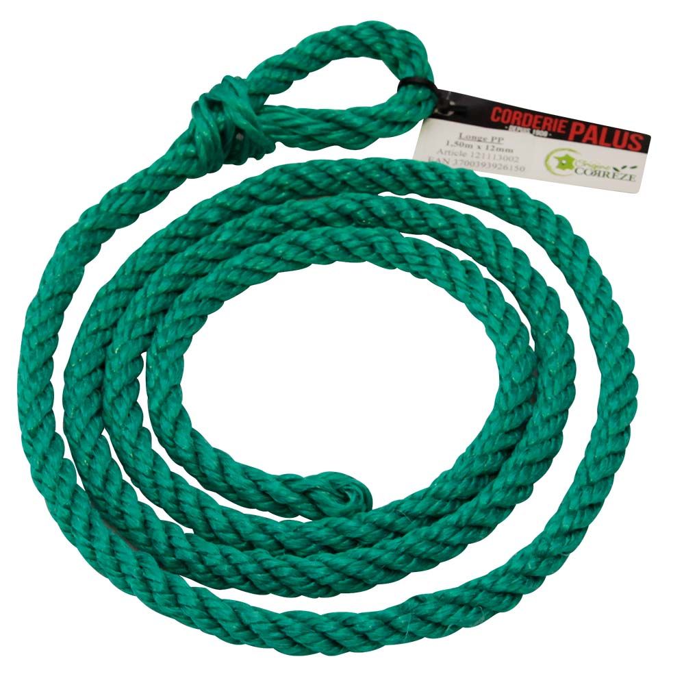 Polypropylene lead rope Ø 12 mm, 1.5 m