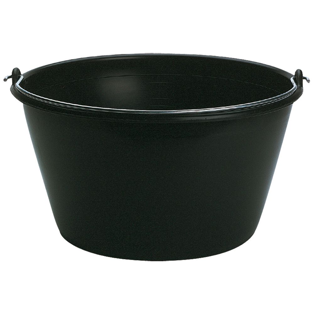 Large graduated calf plastic bucket 16 L