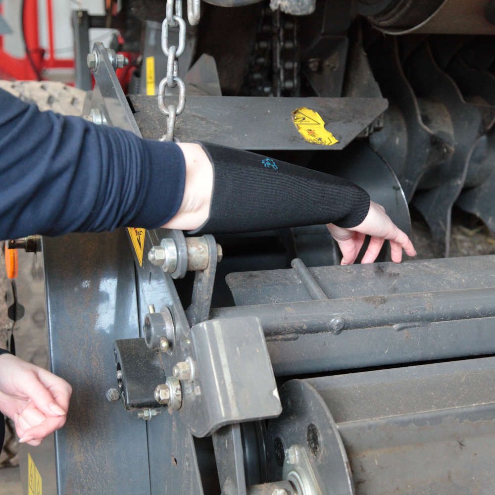 Paire de Manchettes en néoprène - L