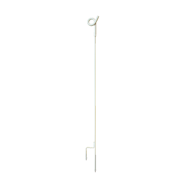 30 fence posts in steel with eyelet insulator 105 cm HORIZONT 