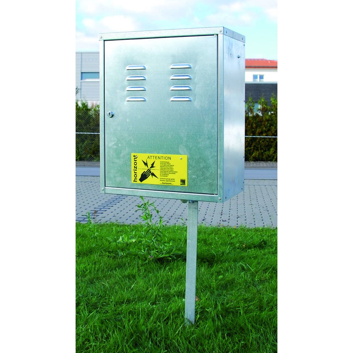 Boîte métallique verrouillable et électrifiable HORIZONT