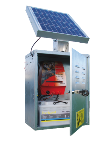 Boîte métallique verrouillable et électrifiable HORIZONT