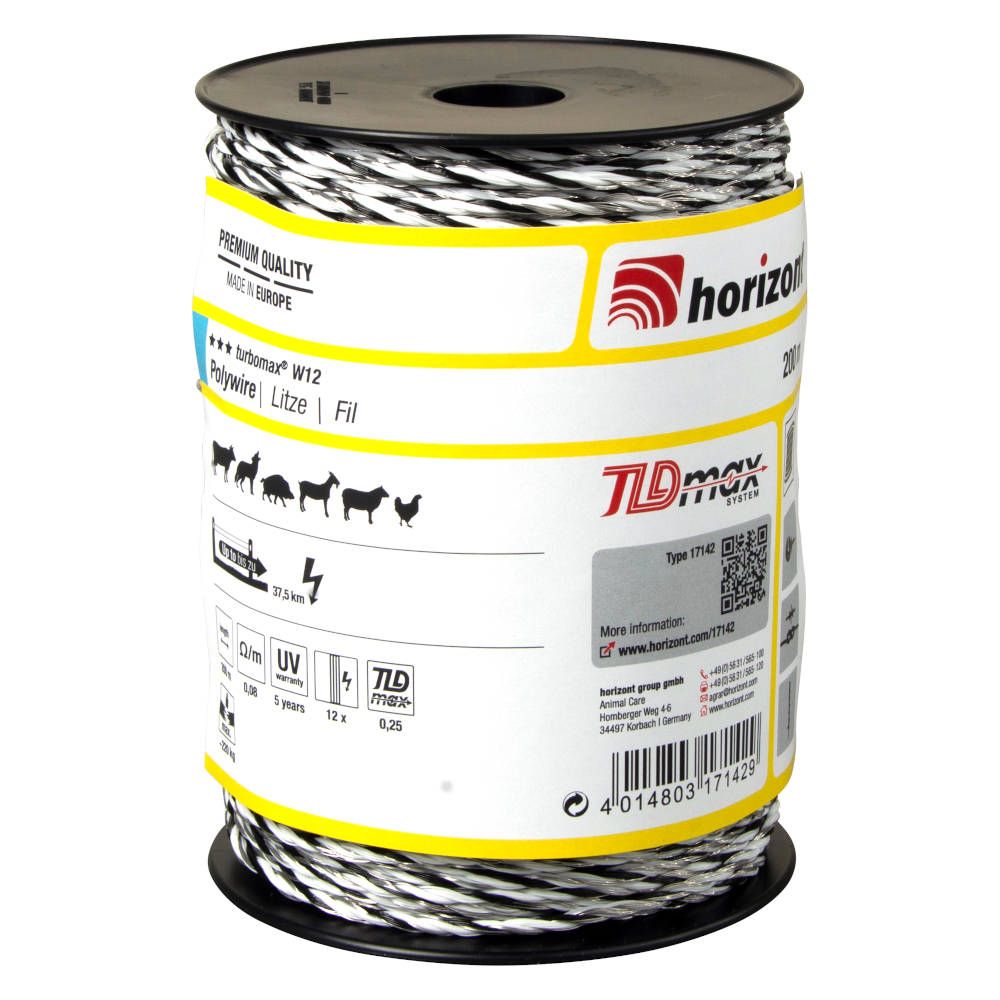 Wire TURBOMAX W12 200m HORIZONT