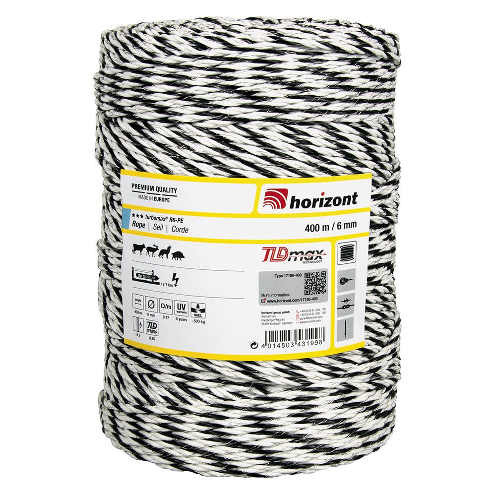 Cordon TURBOMAX R6-PE 400m HORIZONT 
