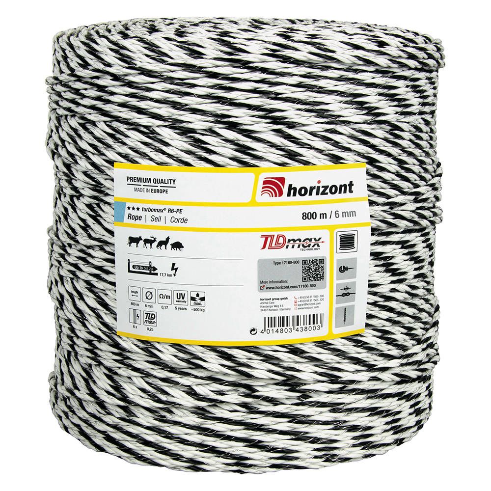 Rope TURBOMAX R6-PE 800m HORIZONT 