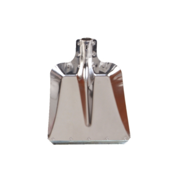 Pelle en aluminium, sans manche, 34 x 33 cm