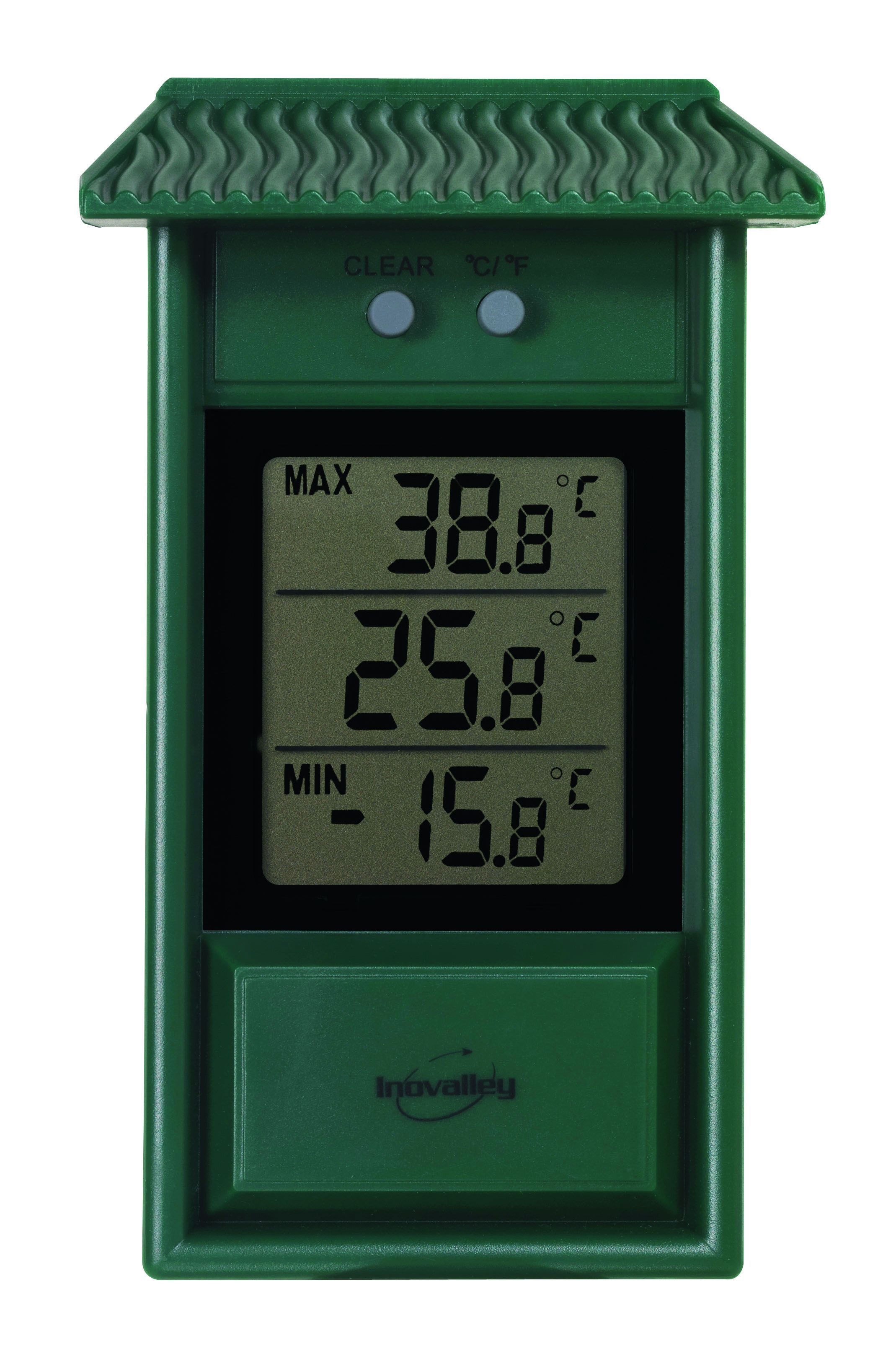 Mini-Maxi Thermometer Grün