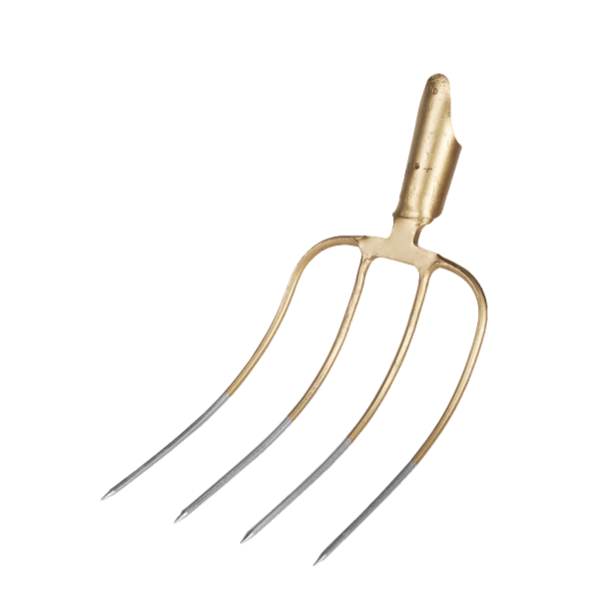 Fourche avec douille de fixation, 4 dents