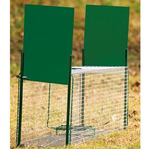 2 entries boxes with sliding door 64 x 21 x 21 cm BOXTRAP