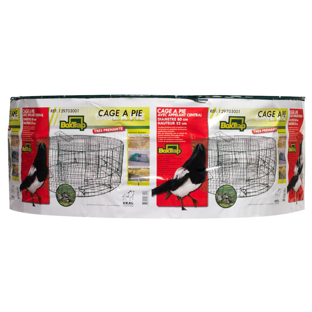 Cage à pie ronde à 5 compartiments - BOXTRAP