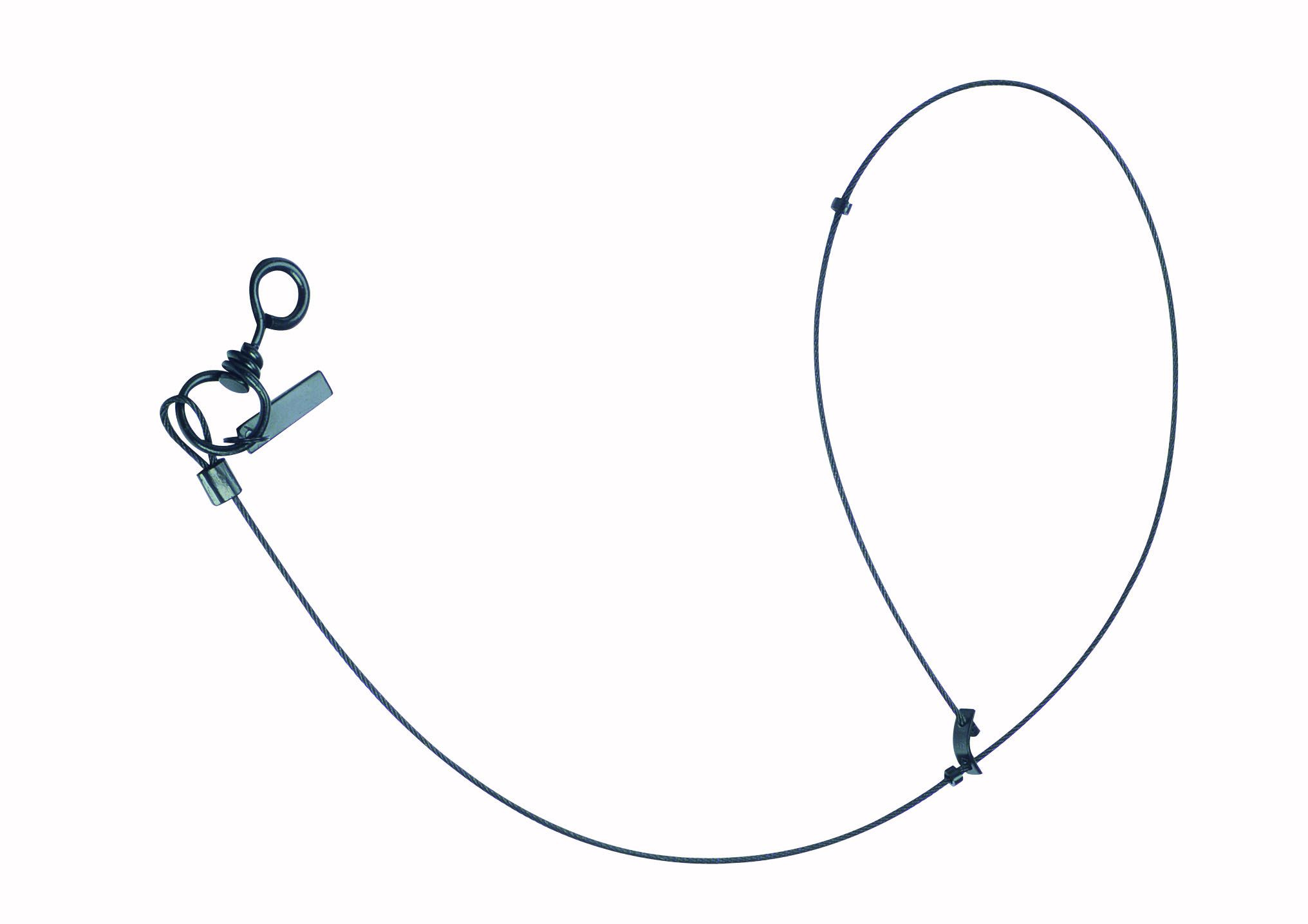 10 white collets with 2.3 mm diameter  