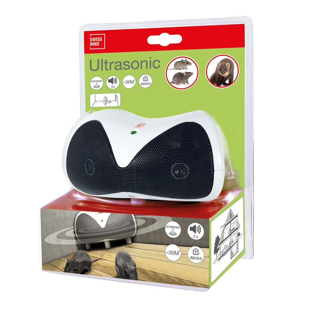 Répulsif rongeurs ultrasonique sur secteur - SWISSINNO 
