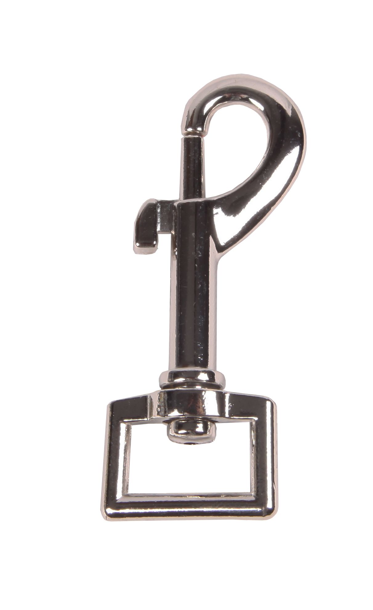 Steel trigger hook with rotating eye 20 mm