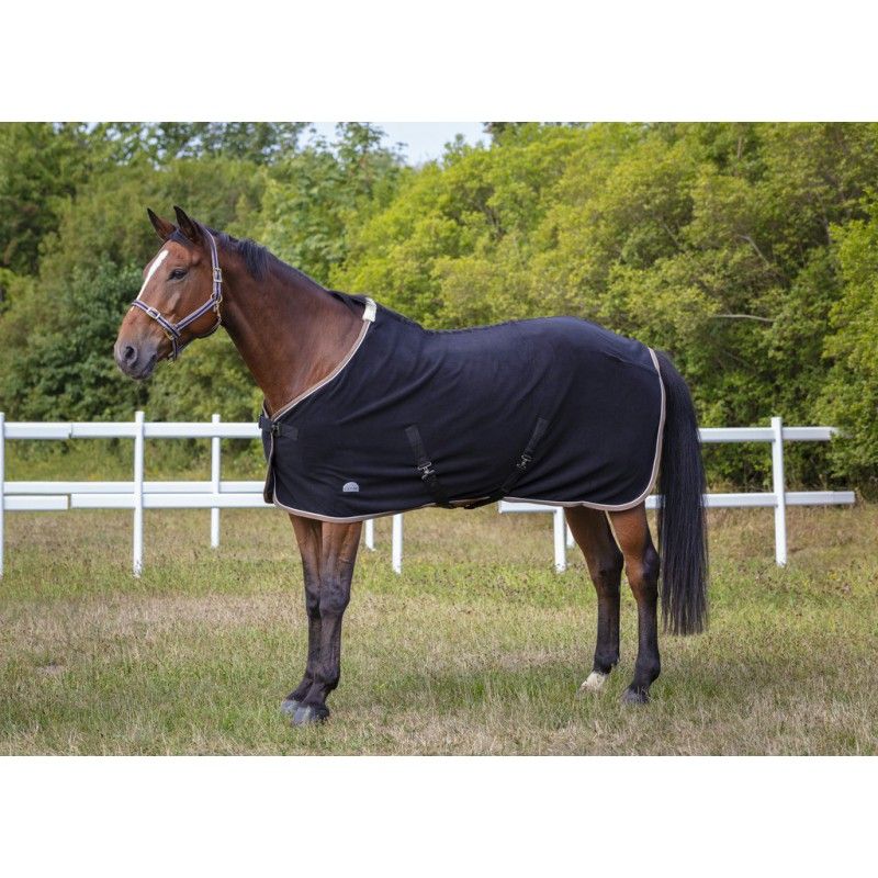 EQUITHÈME Polyfun navy halter for Thoroughbred 