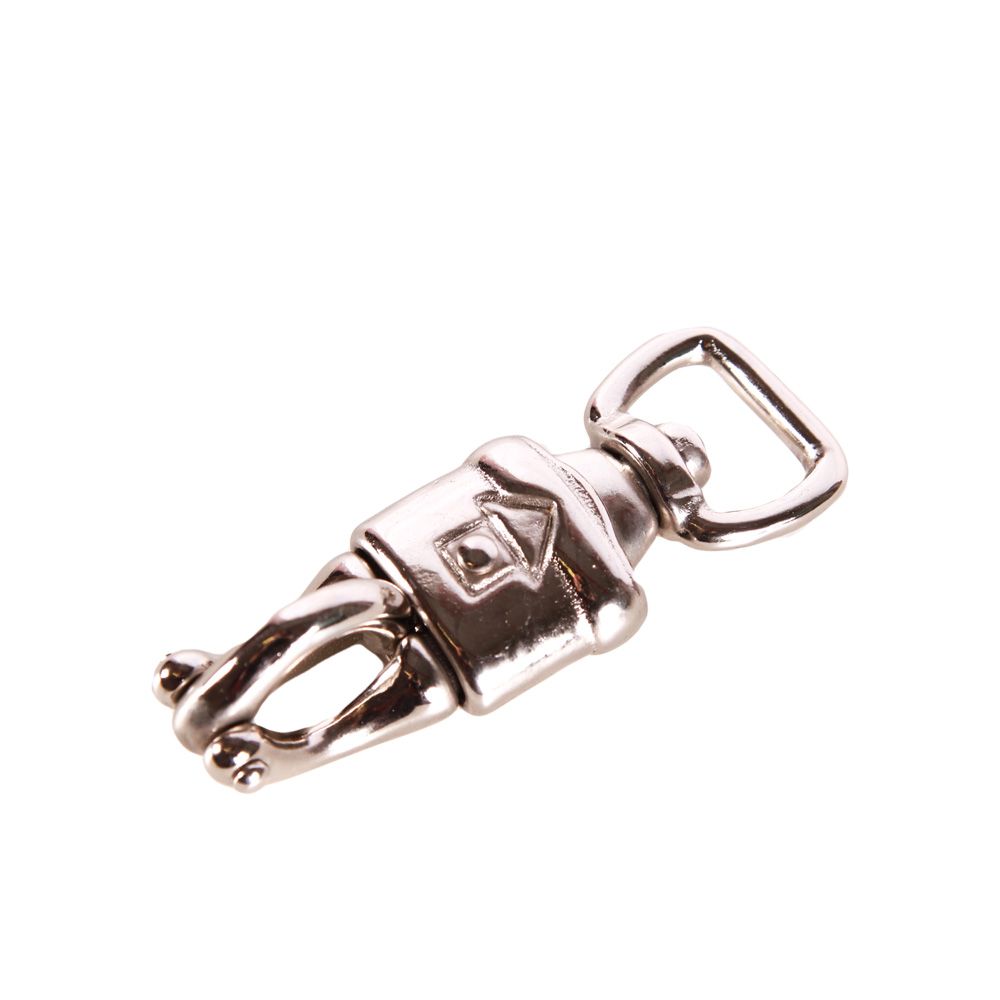 Mousqueton de panique 25mm en acier nickelé