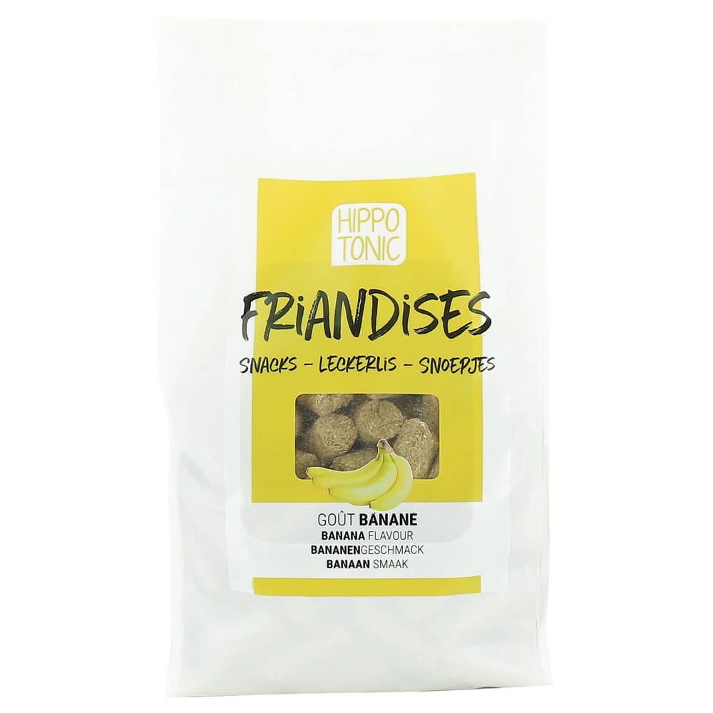 HIPPOTONIC Treats for horses, banana flavour