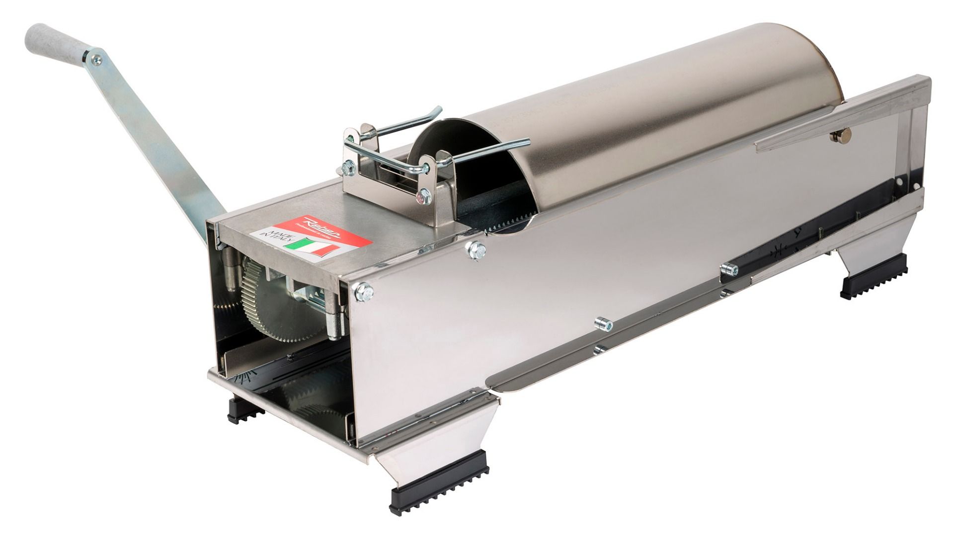 Poussoir à viande inox REBER  à 2 vitesses 15kg PRO 