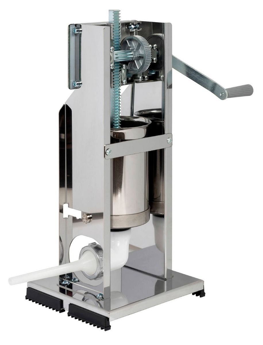Poussoir à viande inox REBER  à 2 vitesses 3kg PRO vertical