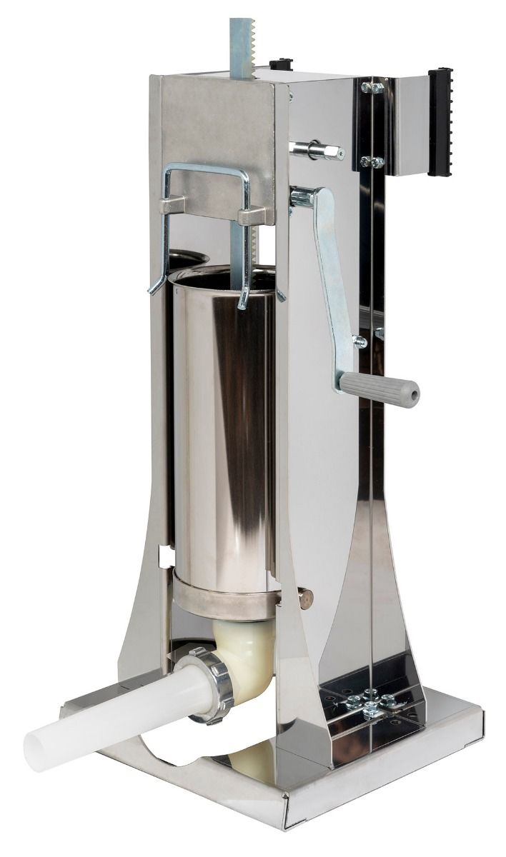 Poussoir à viande inox REBER  à 2 vitesses 5kg PRO vertical