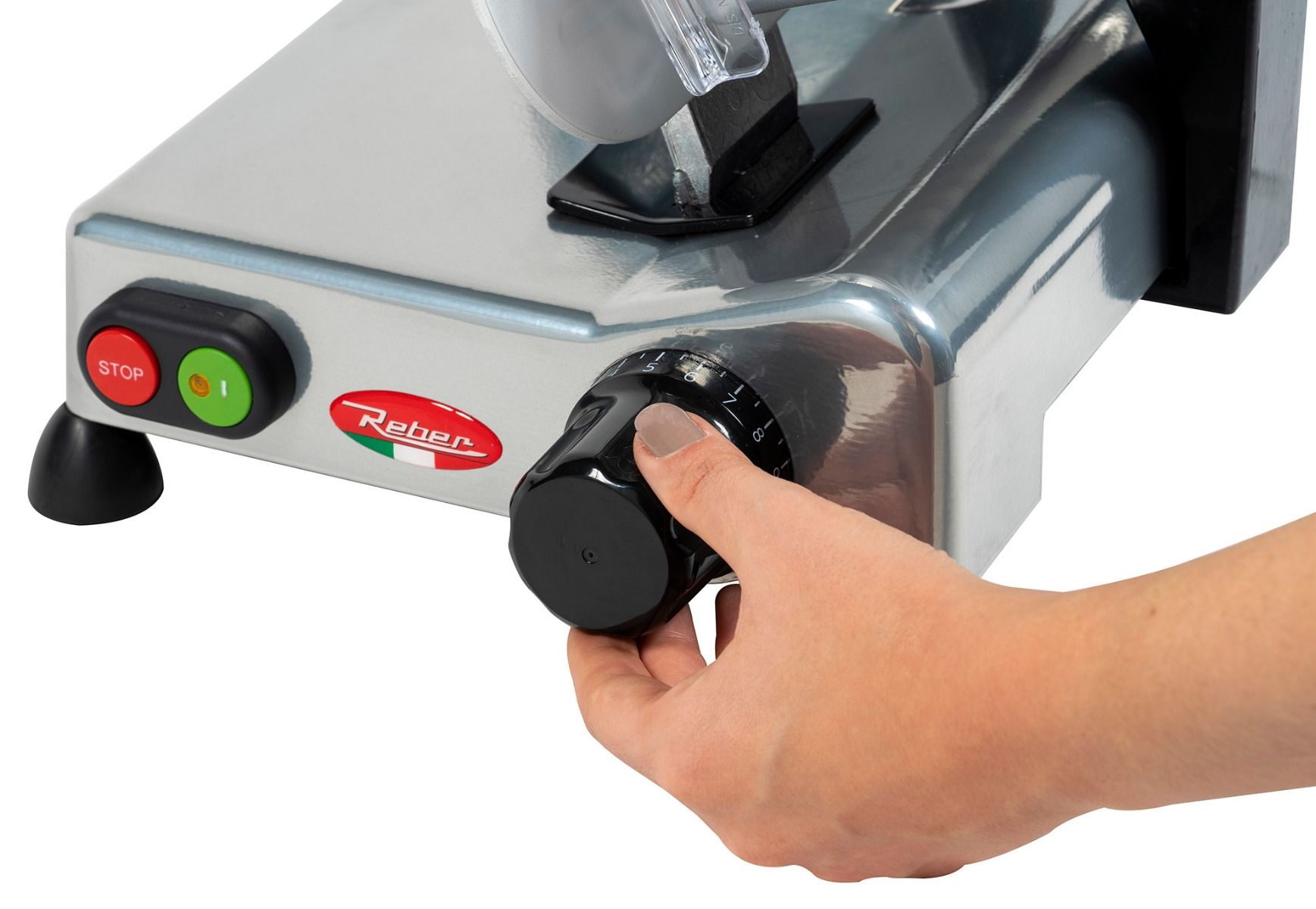 Trancheuse à jambon REBER Lame 20 cm