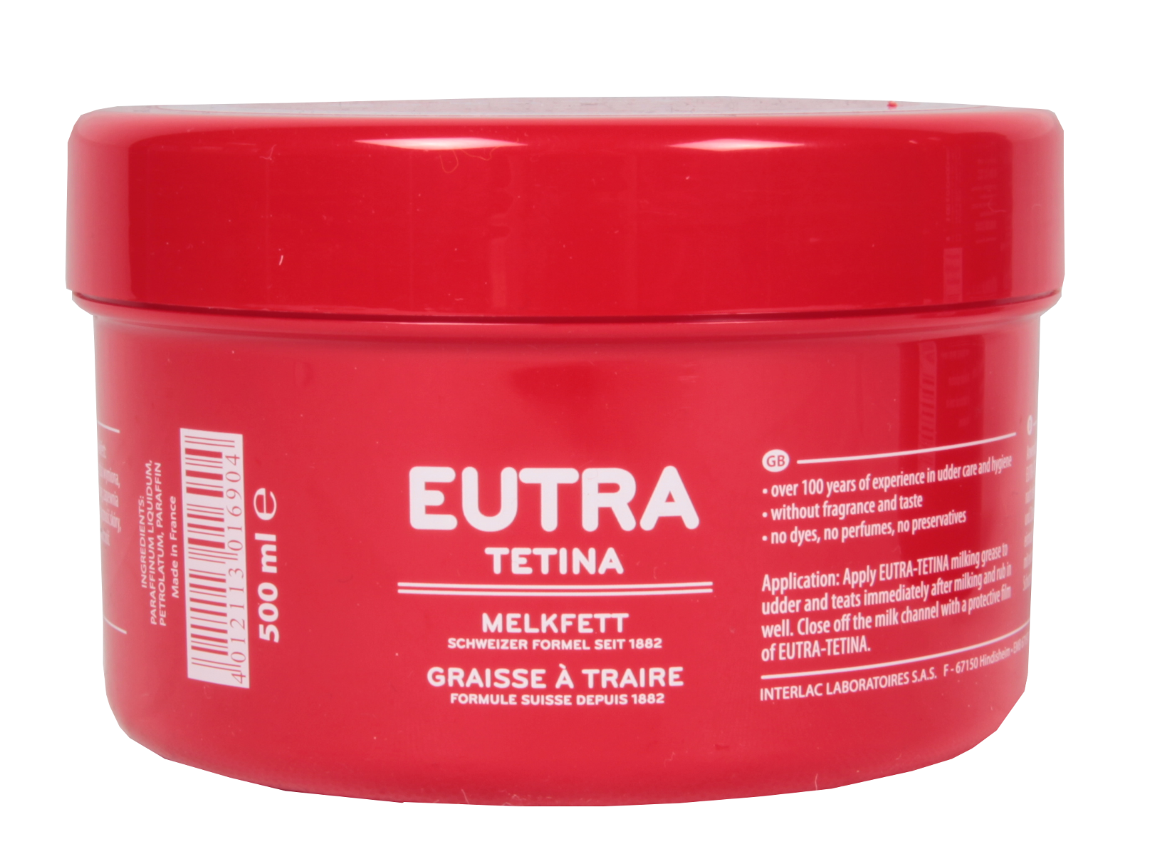 Graisse à traire EUTRA 500 ML