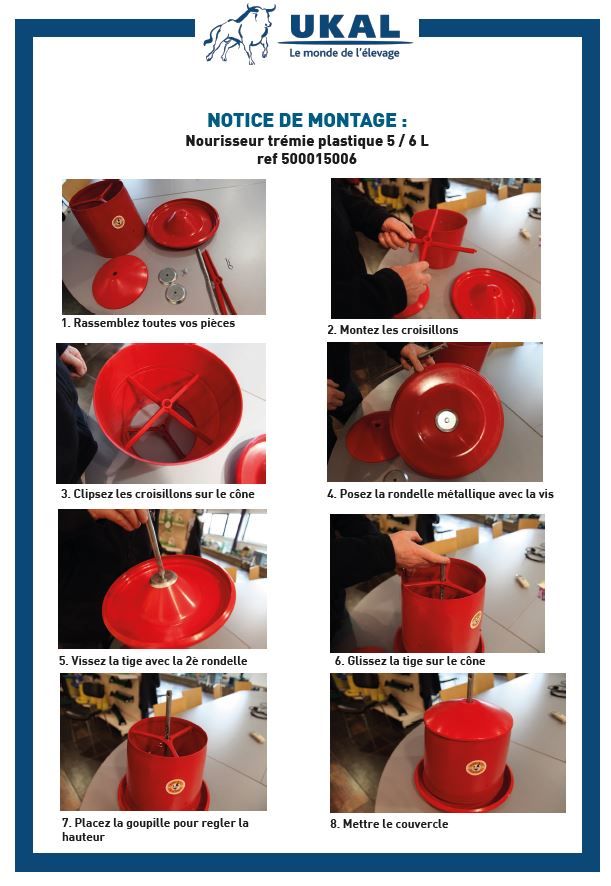 Plas. Gitter Hühnerträ. 5/6Kg