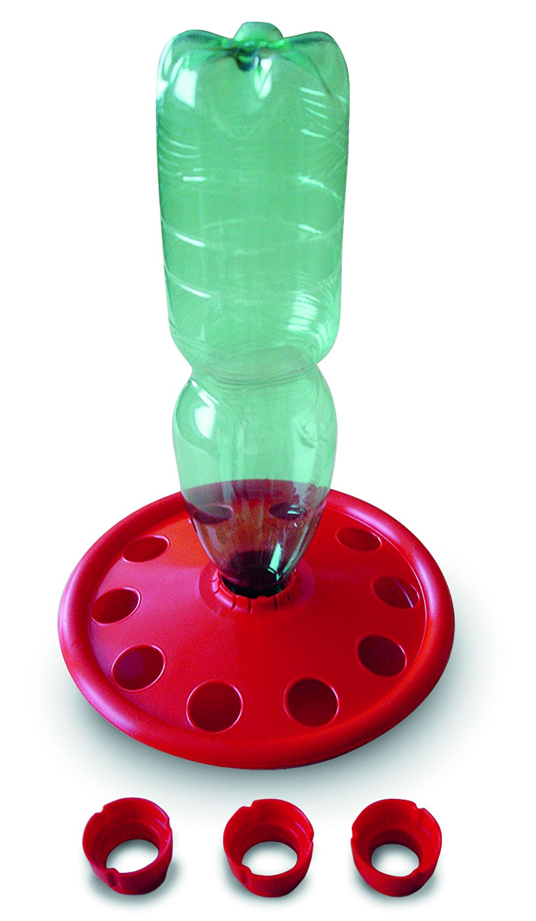 Abreuvoir porte bouteille pour poussin