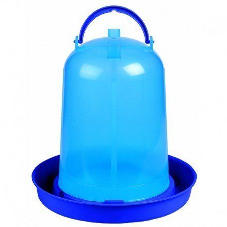 Blue transparent drinker 5L