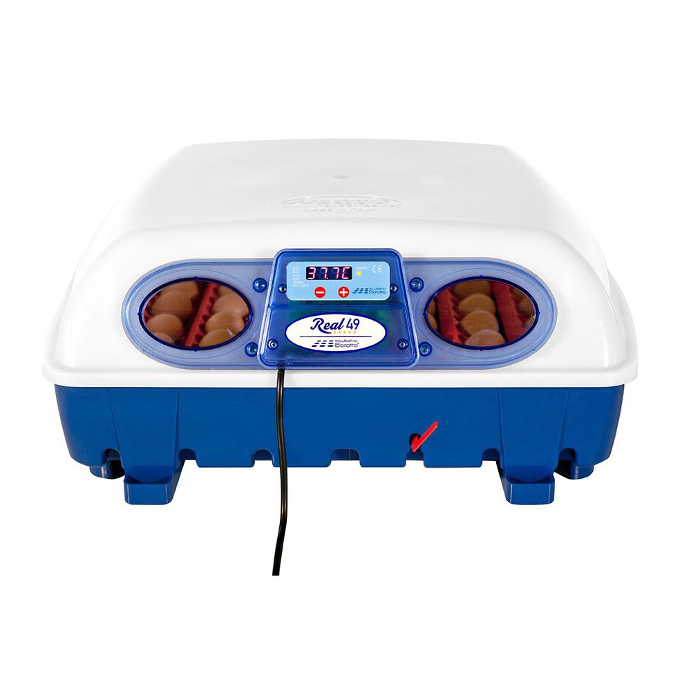 Digital semi-automatic incubator 49 eggs BOROTTO