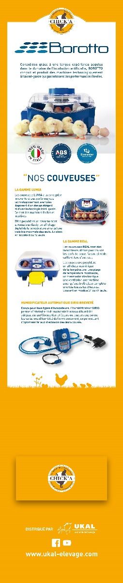 Kakémono incubation BOROTTO