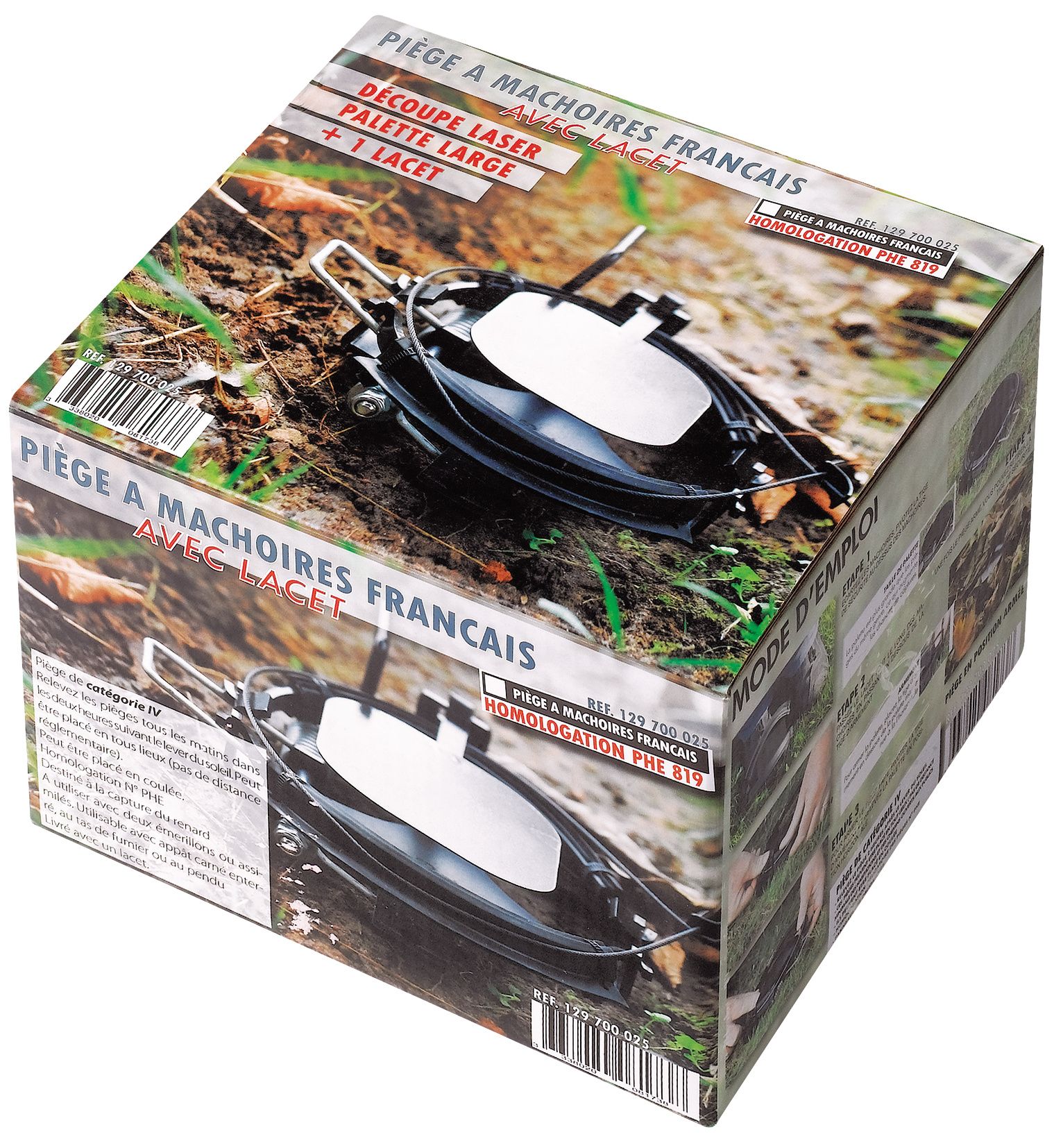 Leg-hold trap french style unpacked