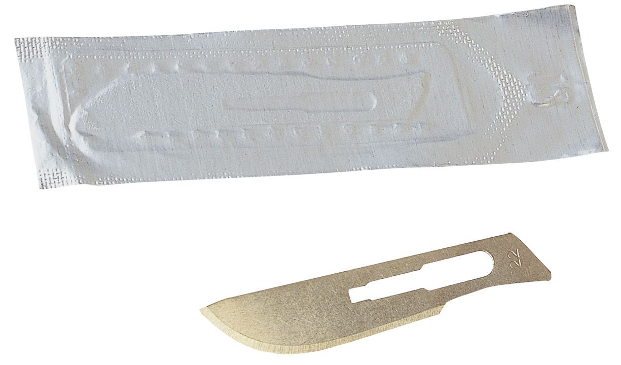 Skalpellklingen N°22 X10