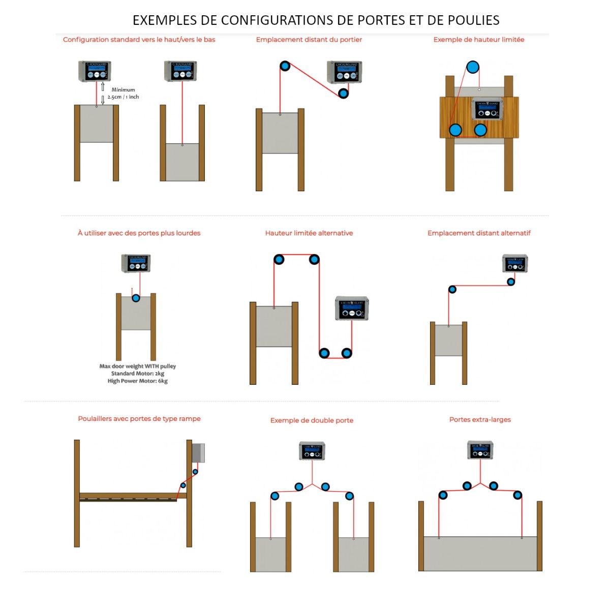 Portier automatique Chickenguard STANDARD