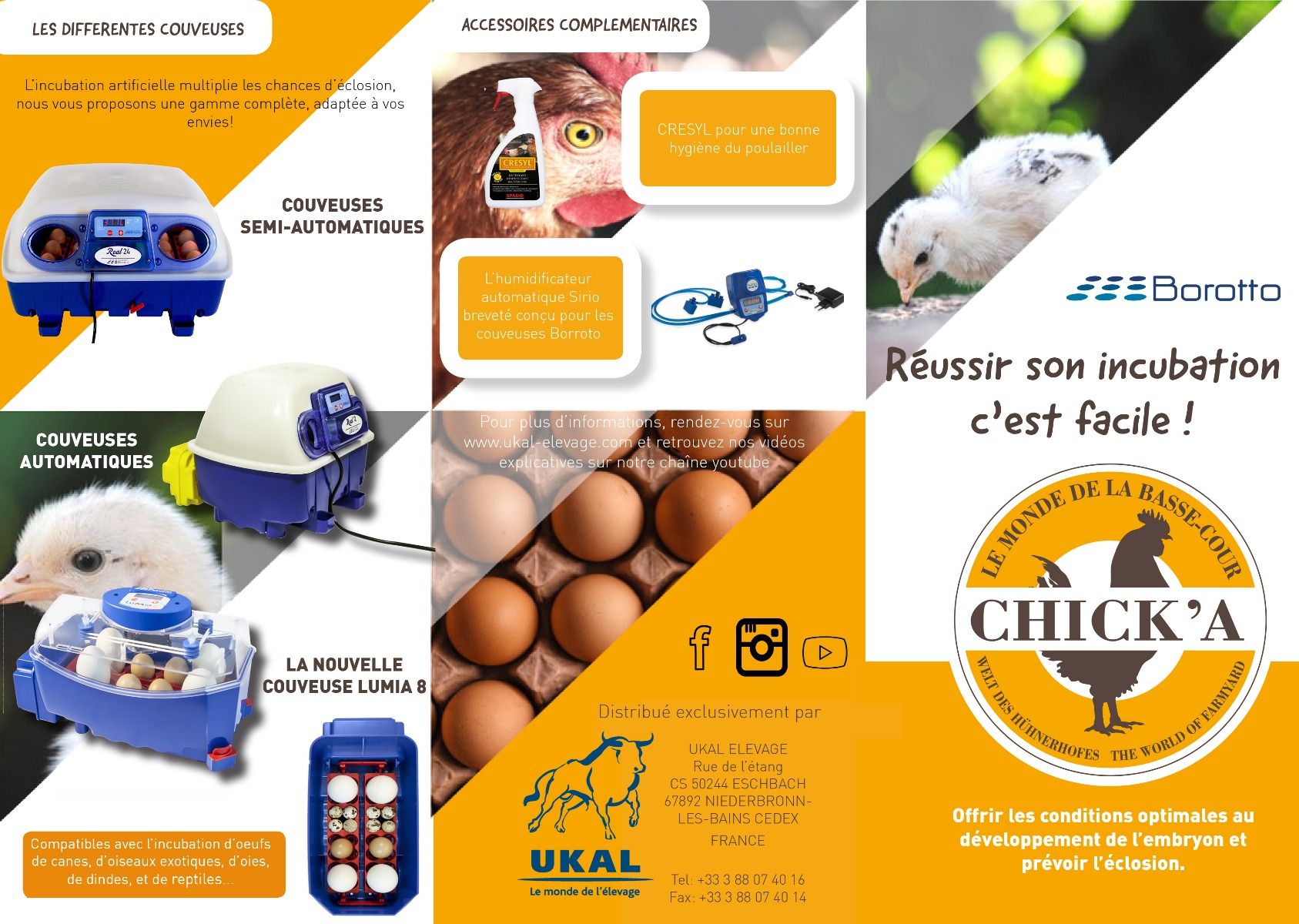 Kakémono incubation BOROTTO