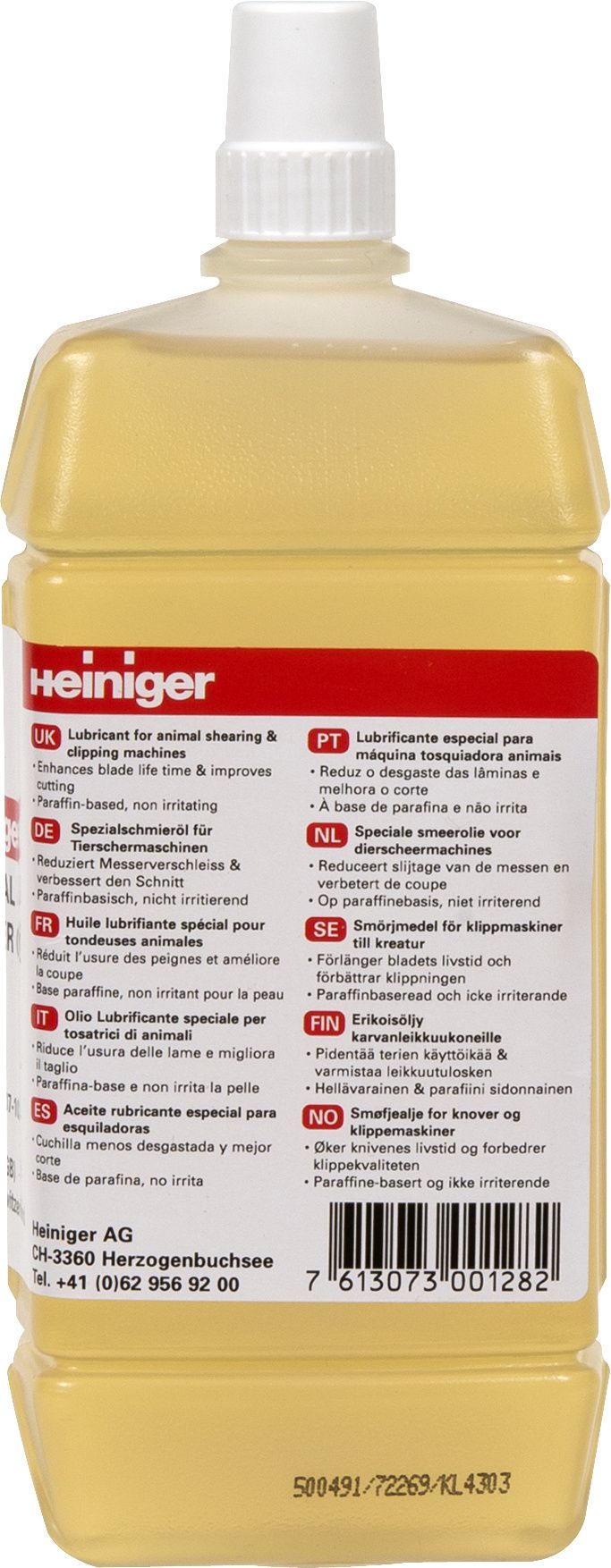 Lubricating clipper oil 500 ml