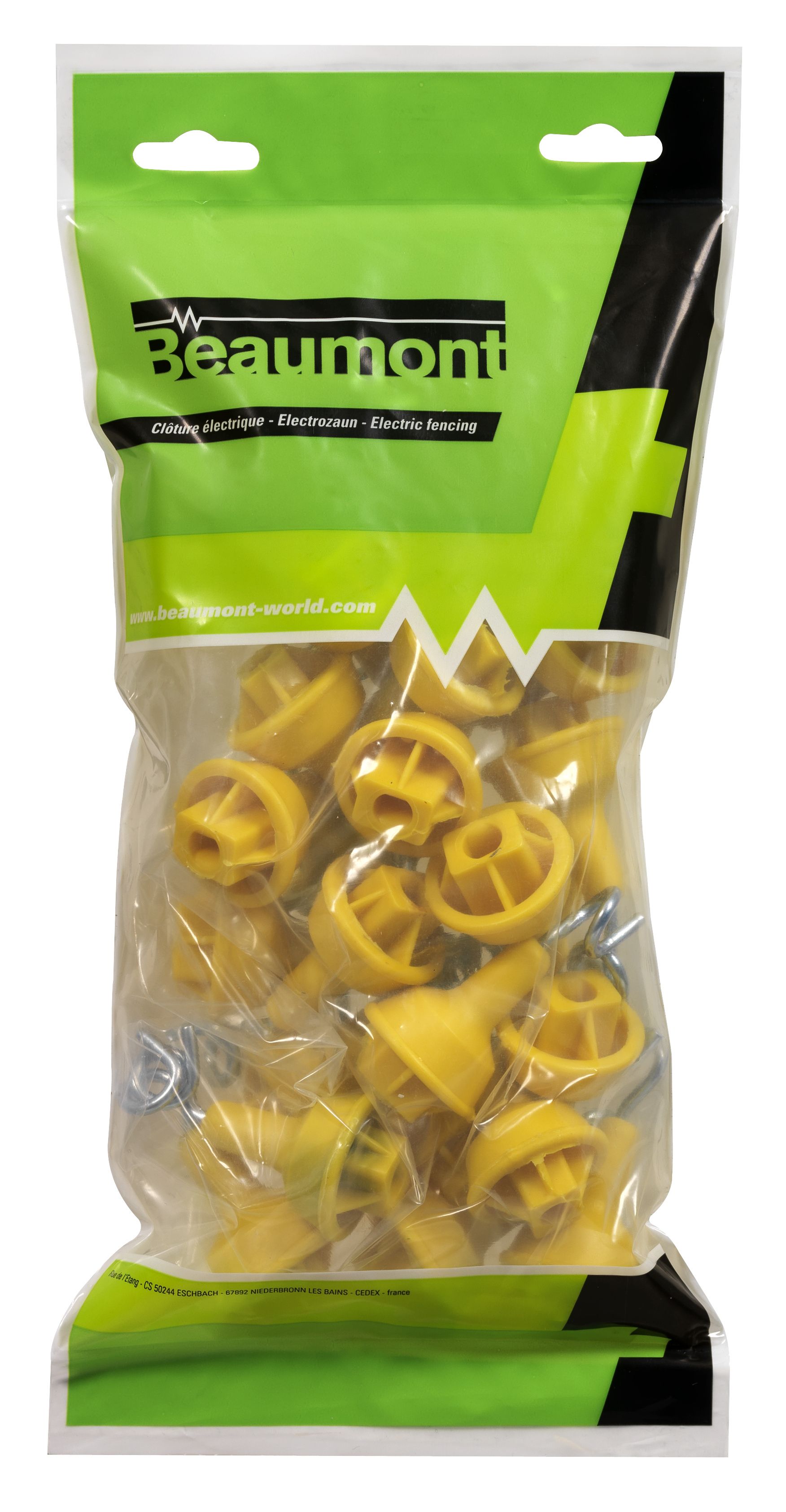 Isolateur tire bouchon métal 