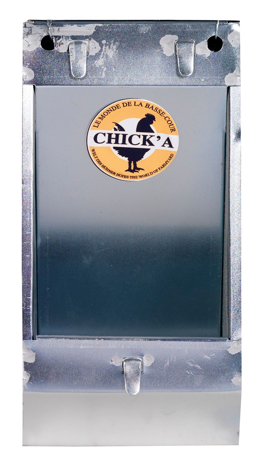 Mangeoire pour lapin en métal, 1 compartiment