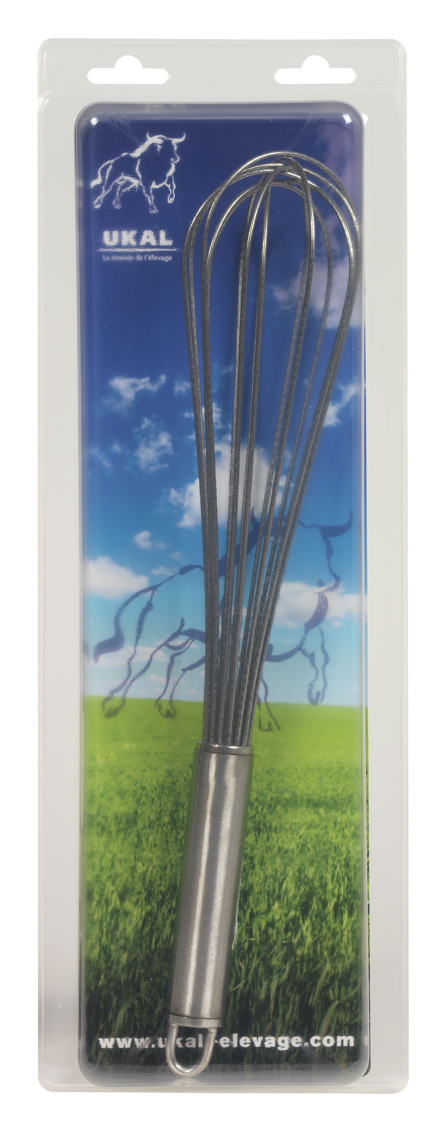 Fouet à lait tout inox 35 cm